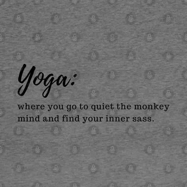 funny yoga quotes by Patterns-Hub